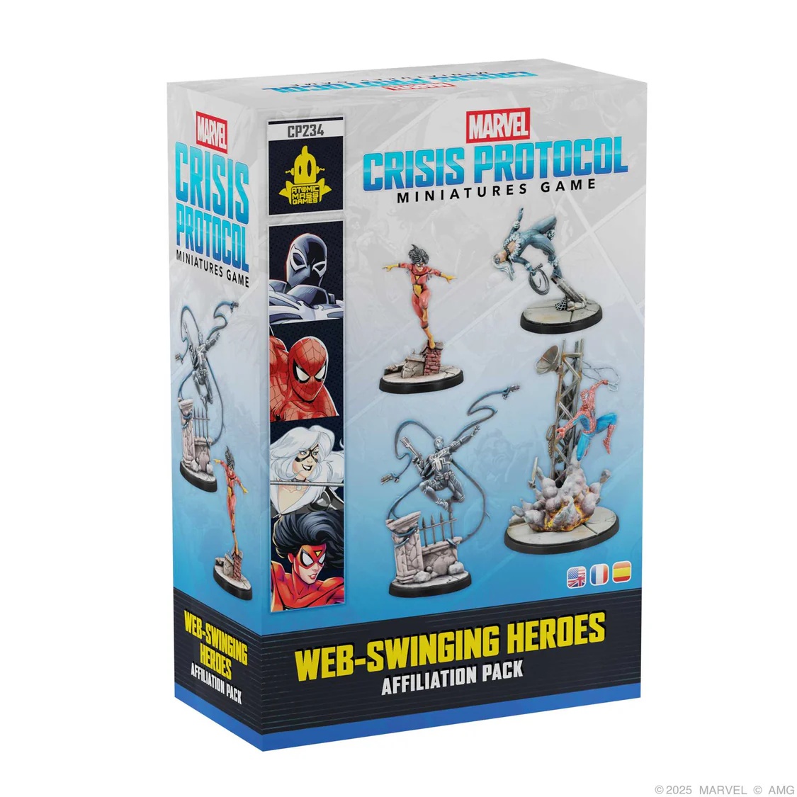 Marvel Crisis Protocol Web-Swinging Heroes Affiliation Pack