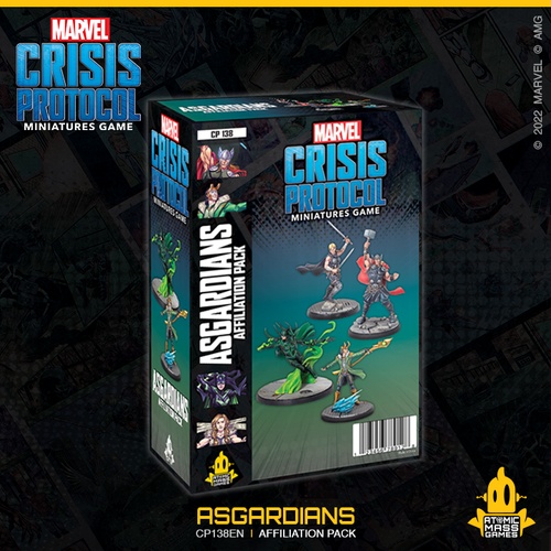 Marvel Crisis Protocol Asgardian Affiliation Squad Pack