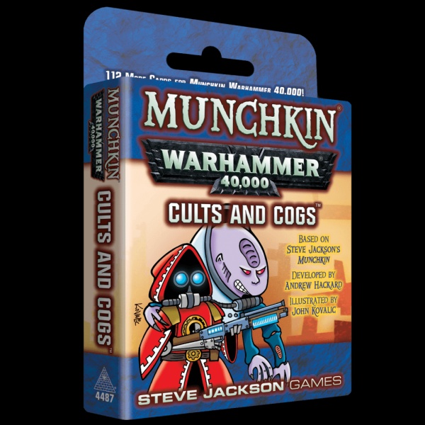 Munchkin Warhammer 40,000 Cults and Cogs expansion