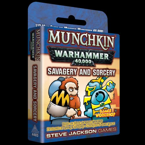 Munchkin Warhammer 40,000 Savagery and Sorcery expansion