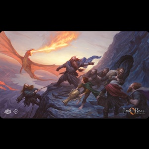 On the Doorstep Playmat for Lord of the Rings LCG