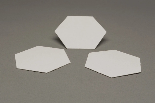 Pack 3 Blank Hexes like used in Catan