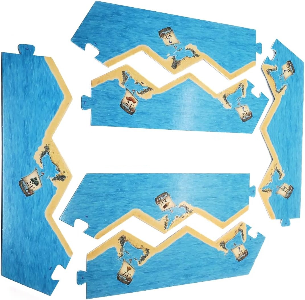 Pack of 6 Catan frame pieces