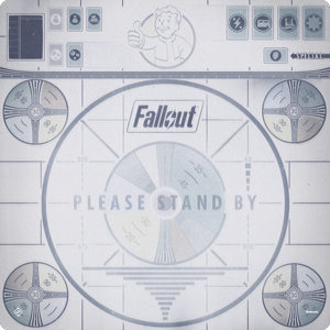 Please Stand By Gamemat for Fallout board game