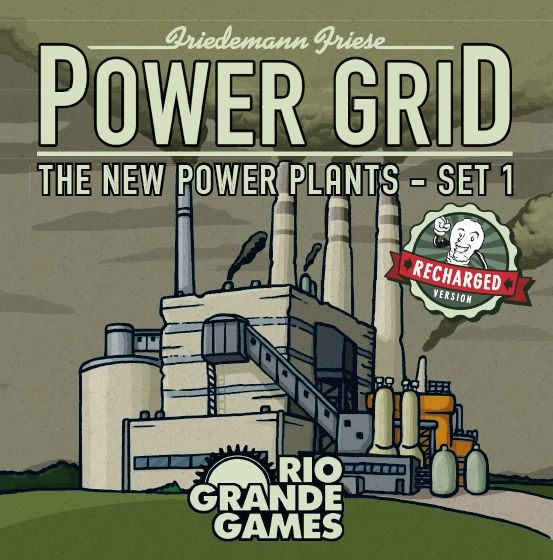 Power Grid The New Power Plant Cards set 1