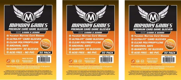 Premium Mayday Games Sleeves Bundle for Catan