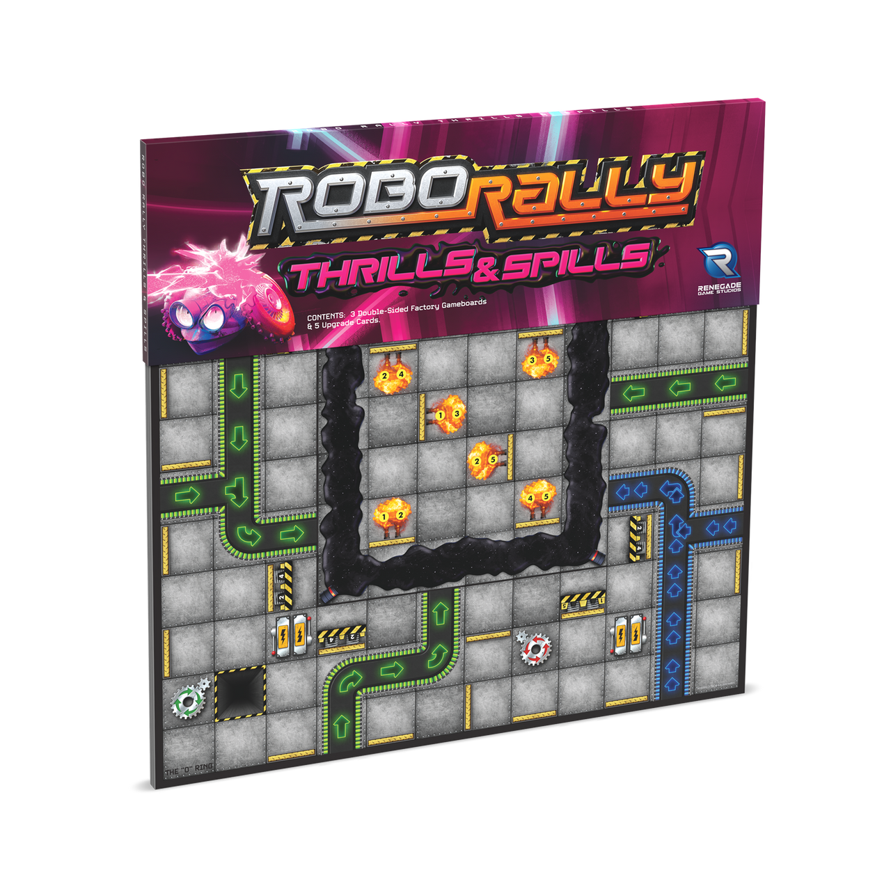 Robo Rally Thrills and Spills Expansion