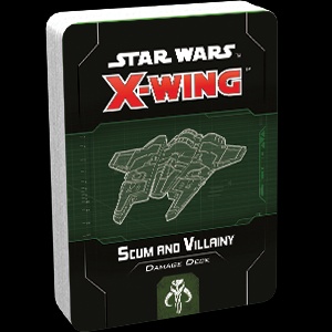 Scum and Villainy Damage Deck for Star Wars X-Wing