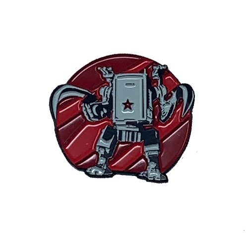 Scythe Rusviet Mech Lapel Pin