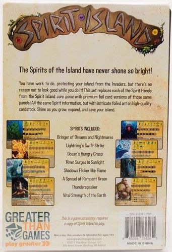 Spirit Island Foil Panels