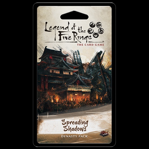 Spreading Shadows Dynasty Pack for the Legend of the Five Rings Card Game