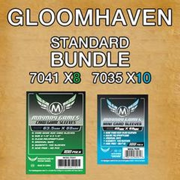 Standard Sleeves bundle for Gloomhaven