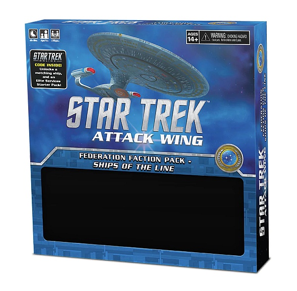 Star Trek Attack Wing Federation Faction Pack Ships of the Line