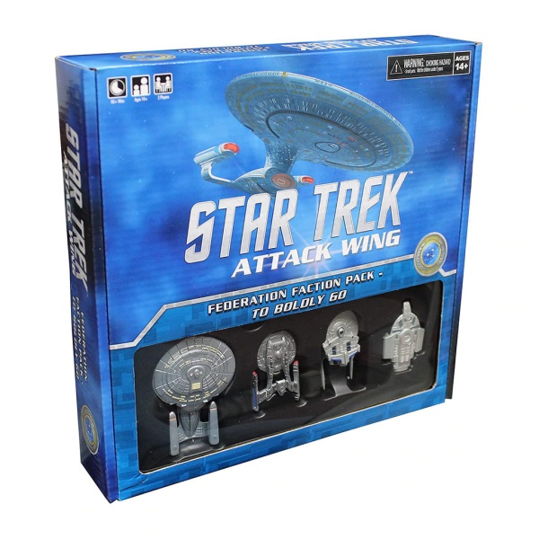 Star Trek Attack Wing Federation Faction Pack- To Boldly Go