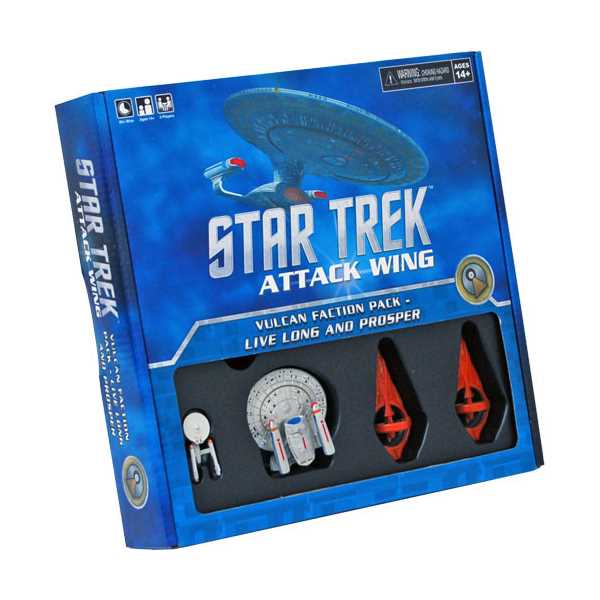Star Trek Attack Wing Vulcan Faction Pack: Live Long and Prosper