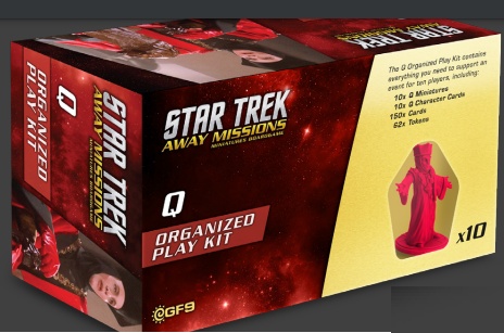 Star Trek Away Missions Q Organized play kit