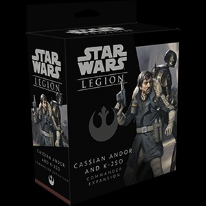 Star Wars Legion Cassian Andor and K-2SO Commander Expansion