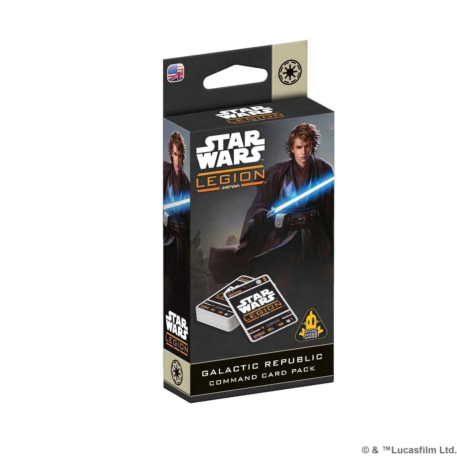 Star Wars: Legion Galactic Republic Command Card Pack Pack
