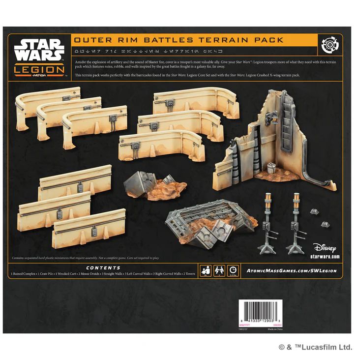 Star Wars Legion Outer Rim Battles Terrain Pack