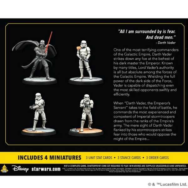 Star Wars: Shatterpoint Fear and Dead Men Darth Vader Squad Pack
