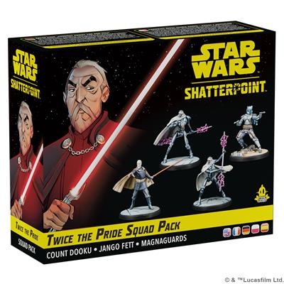 Star Wars Shatterpoint Twice the Pride Count Dooku Squad Pack