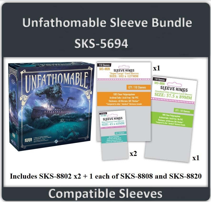 Standard Sleeve Kings bundle for Unfathomable