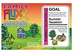 Summer Vacaction for Family Fluxx card game