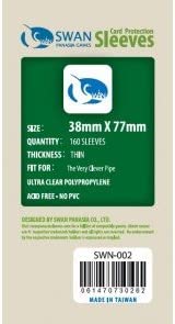 Swan Card Sleeves 38x77 mm -160 per pack