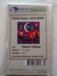 Swan Premium Thick Card Sleeves: 70x120 mm Blue Moon -70 per pack