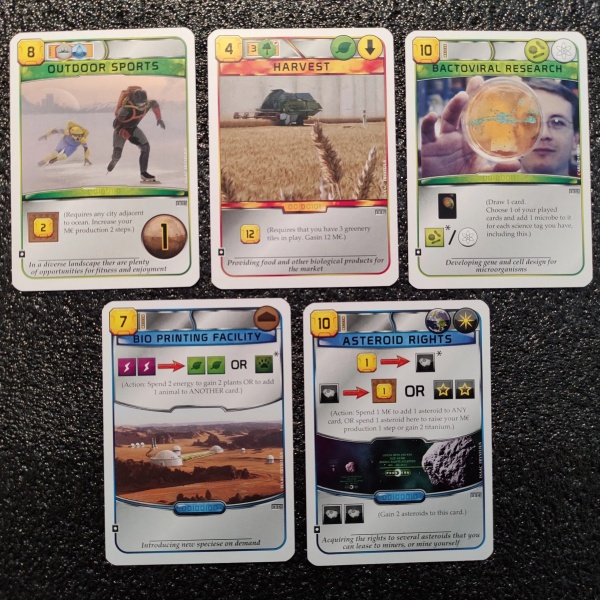 Terraforming Mars Seasonal Promo Pack 2021