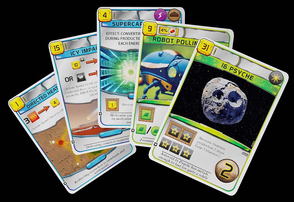 Terraforming Mars Seasonal Promo Pack 2023