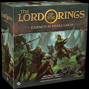 The Lord of the Rings Journeys in Middle earth board game