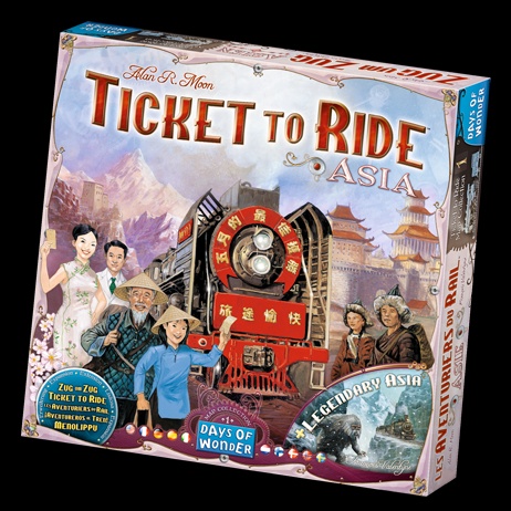 Ticket To Ride Asia Map Collection Volume 1