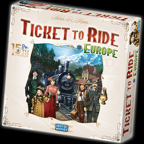 Ticket to Ride Europe 15th Anniversary editon