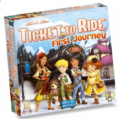 Ticket to Ride First Journey Europe