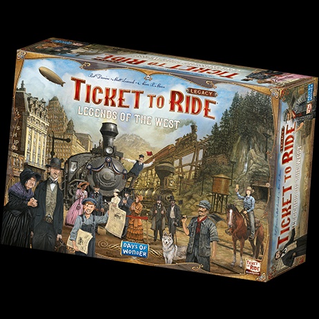 Ticket to Ride Legacy Legends of the West