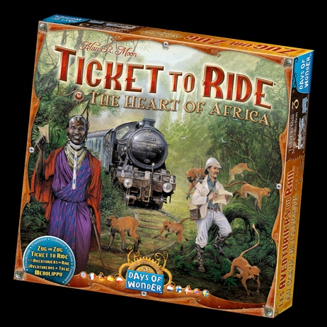 Ticket To Ride Map Collection 3 - The Heart of Africa