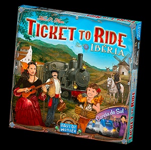 Ticket To Ride Map Collection 8: Iberia and South Korea