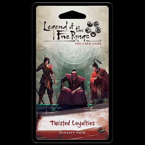 Twisted Loyalties Dynasty Pack for the Legend of the Five Rings Card Game