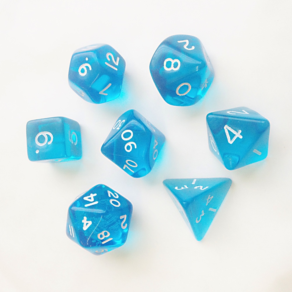 Blue LegendDice Gem Dice Set