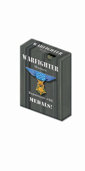 Warfighter Modern - Expansion #55 Modern Daytime or Shadow War Medals