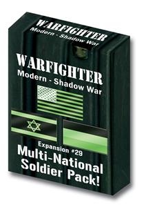 Warfighter Modern Shadow War- Expansion #29 Multi-National Soldier Pack
