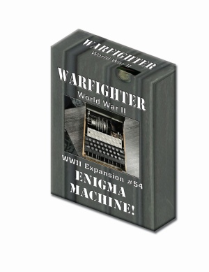 Warfighter WWII Europe Expansion 54 Enigma Machine
