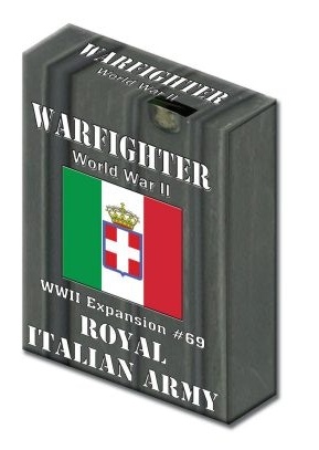 Warfighter WWII Mediterannean Exp 71 Royal Italian Army