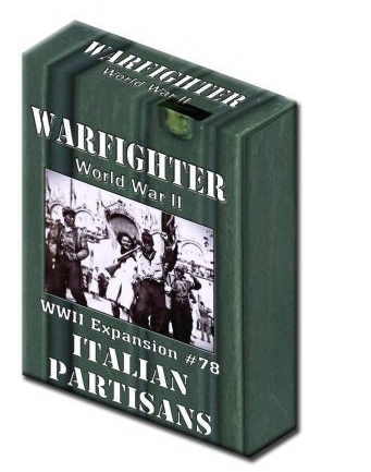 Warfighter WWII Mediterannean Exp 80 Italian Partisans