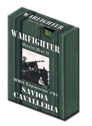 Warfighter WWII Mediterannean Exp 83 Savoia Cavalleria