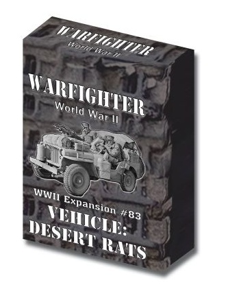 Warfighter WWII North Africa Exp 85 Desert Rats (Vehicles)