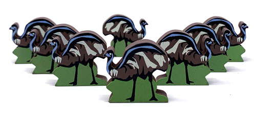 Wingspan Oceania Bird Meeples